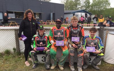 Lørdagen bød igen på en flot match kørt af FSK 2. division 500 cc.