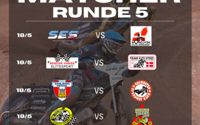 Holdopstillinger – Runde 5 – Region Varde Elitesport vs Team Fjelsted